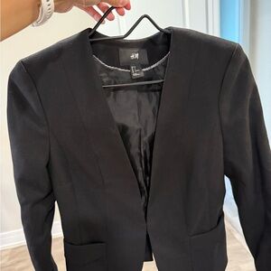 H&M Elegant Black Jacket